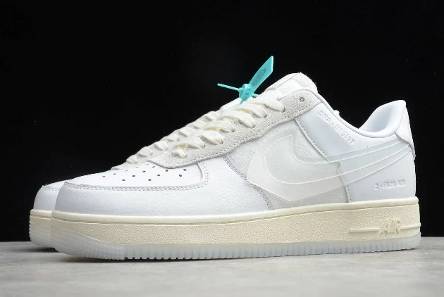 2020 Nike Air Force 1 LV8 DNA White Sail CV3040 100 For Sale - Image 2