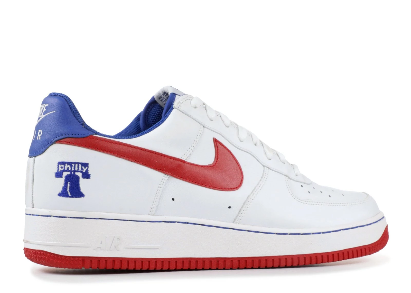 Nike Air Force 1 Red Royal Sport White Varsity Philly 306353-165 - Image 2