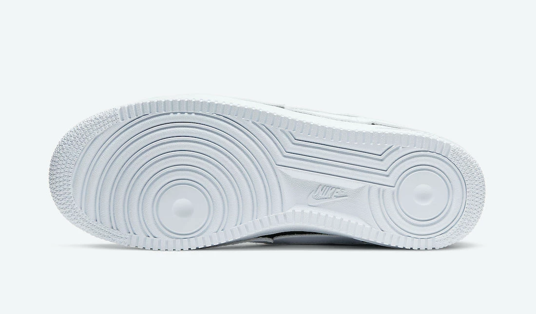 Nike Air Force 1/1 Cosmic Clay White Black Shoes CZ5093-100 - Image 4