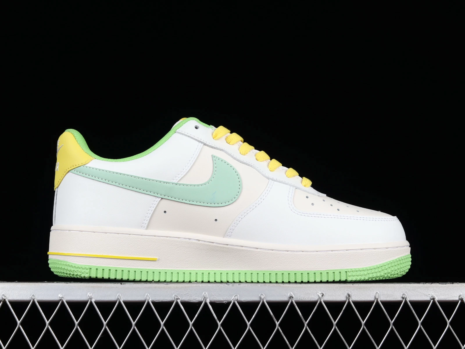 Nike Air Force 1 07 LV8 2 White Green Yellow CW3388-201