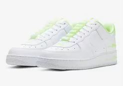 Nike Air Force 1'07 LV8 Double Air Pack White Barely Volt CJ1379-101