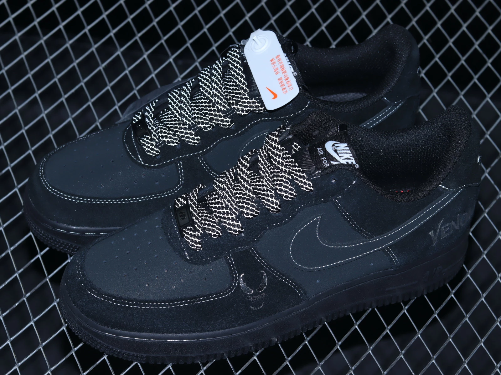 Nike Air Force 1 07 Low Black White BS5085-204 - Image 6