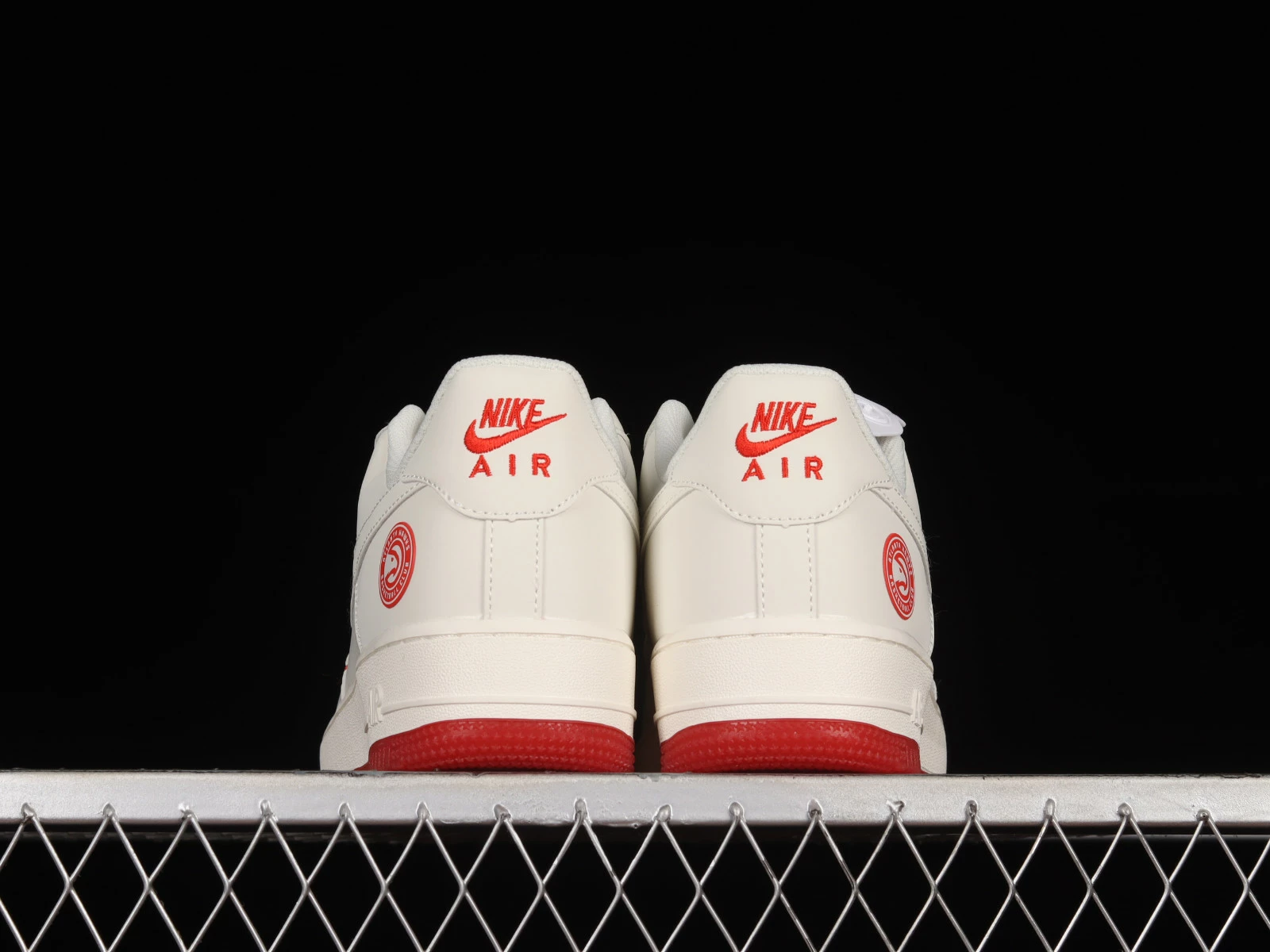 Nike Air Force 1 07 Low Cream Red Yellow YT0288-639 - Image 3
