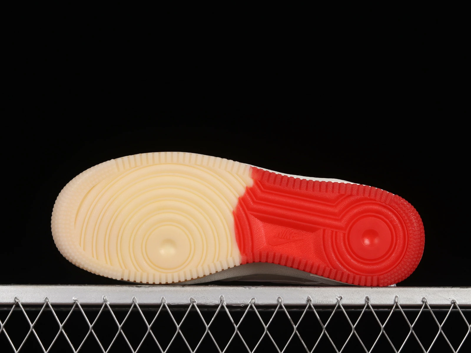 Nike Air Force 1 07 Low Cream Red Yellow YT0288-639 - Image 4
