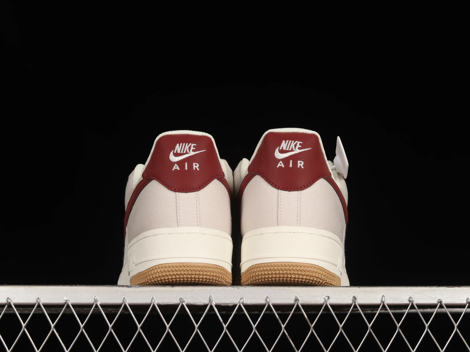 Nike Air Force 1 07 Low Dark Red Cream Brown DG2296-019 - Image 3