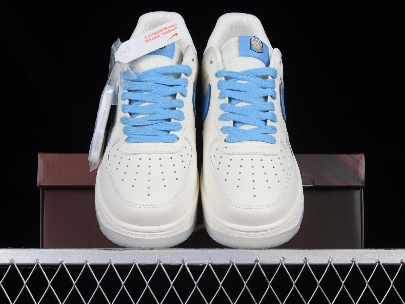 Nike Air Force 1 07 Low FIFA WORLD CUP Blue White Black DR9868-800 - Image 2