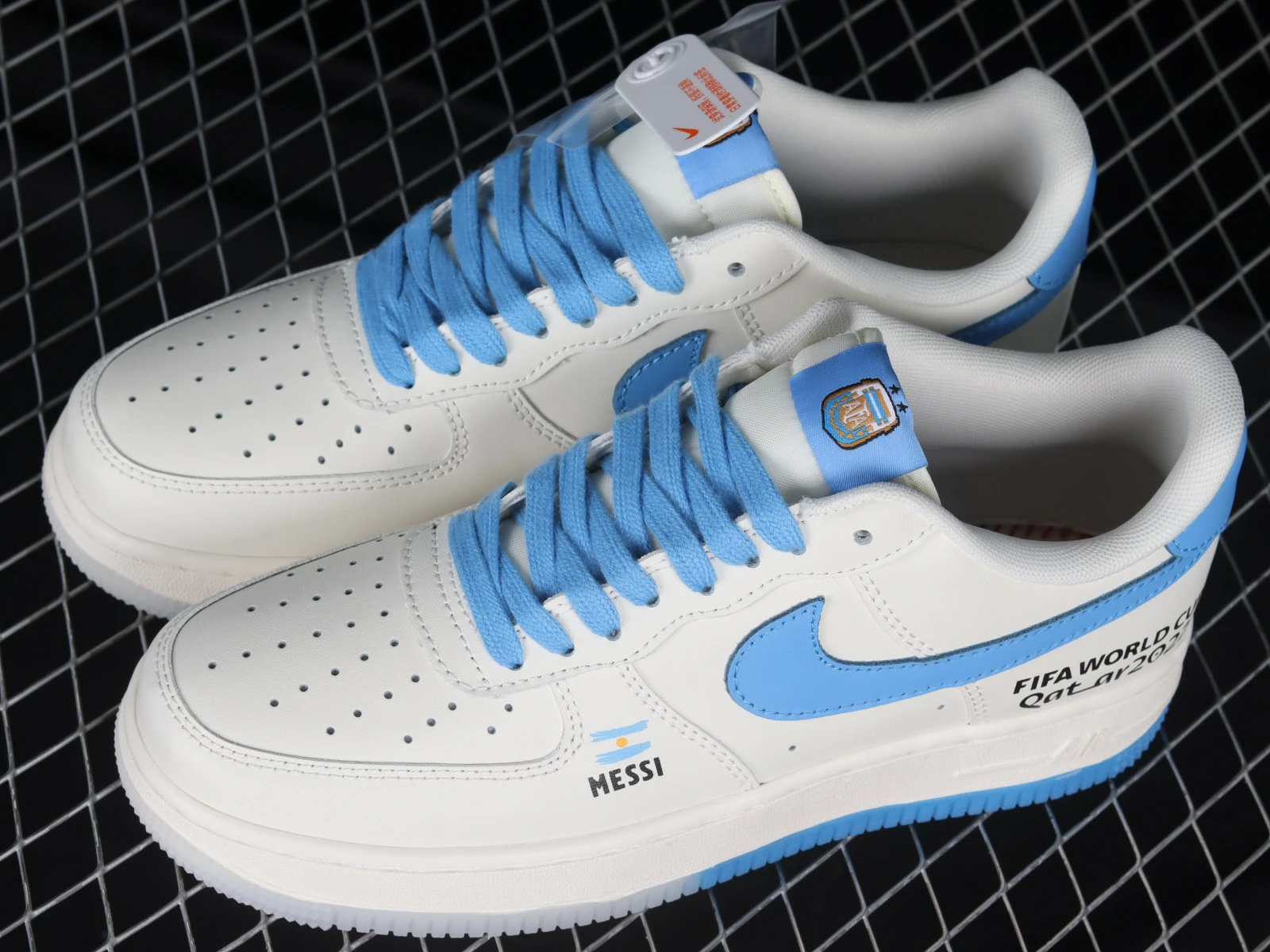 Nike Air Force 1 07 Low FIFA WORLD CUP Blue White Black DR9868-800 - Image 5