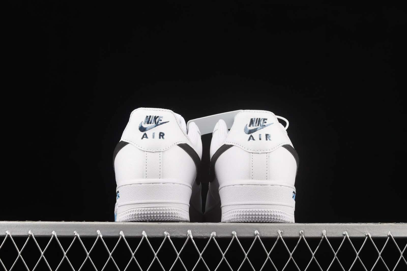 Nike Air Force 1 07 Low LX White Black Blue DH2920-111 - Image 3