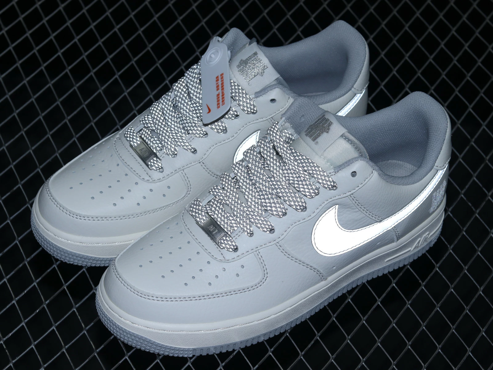 Nike Air Force 1 07 Low Su19 Grey White UN6695-288 - Image 6
