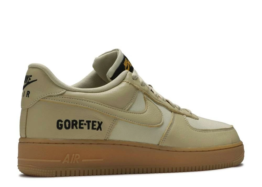 Nike Air Force 1 Gtx Gore Tex Khaki Black Gold Team CK2630-700 - Image 2