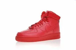 Nike Air Force 1 High ID Gym Red Casual Shoes AQ3771-991
