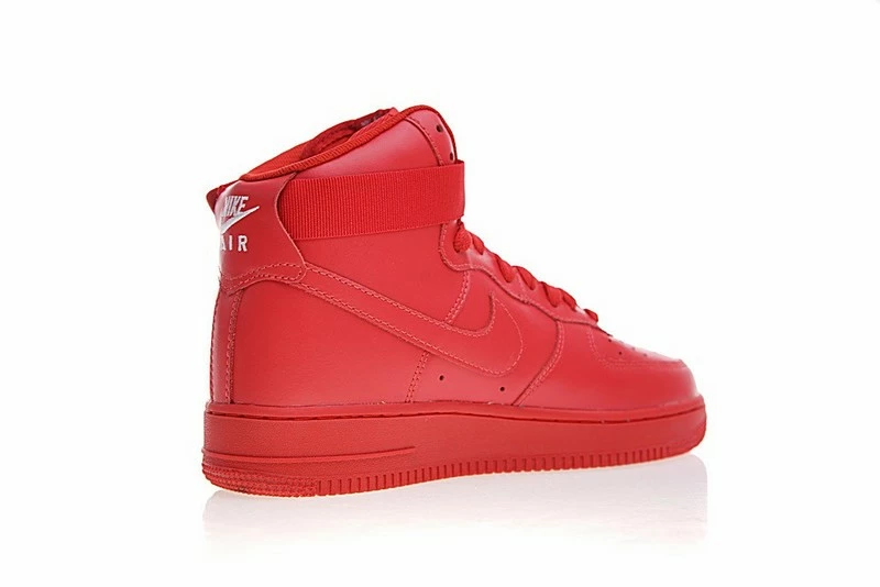 Nike Air Force 1 High ID Gym Red Casual Shoes AQ3771-991 - Image 2
