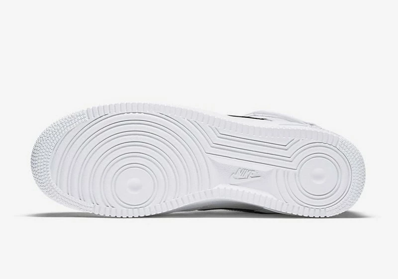 Nike Air Force 1 High LV8 White Metallic Gold Iridescent QS 806403-100 - Image 5