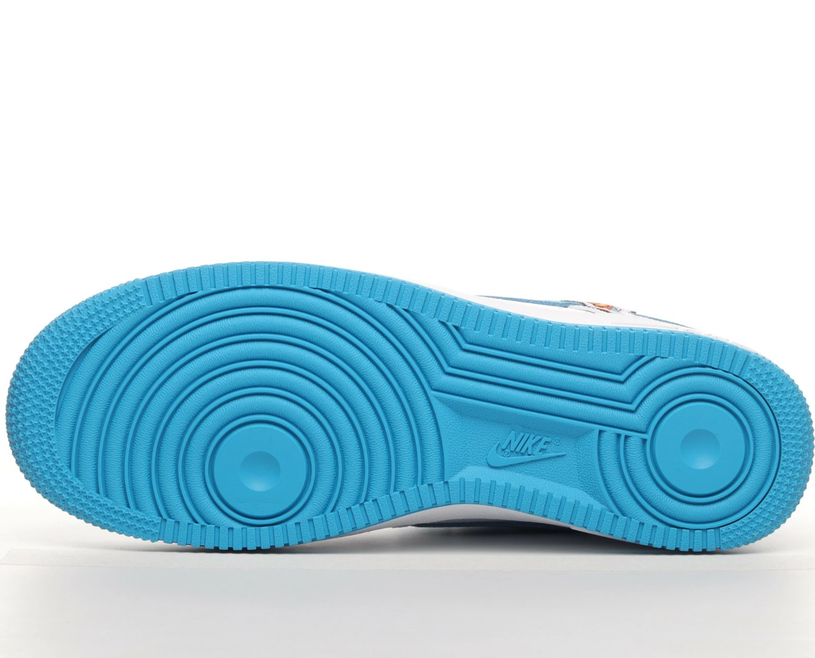 Nike Air Force 1 LV8 Low White Blue Running Shoes DJ7998-100 - Image 5