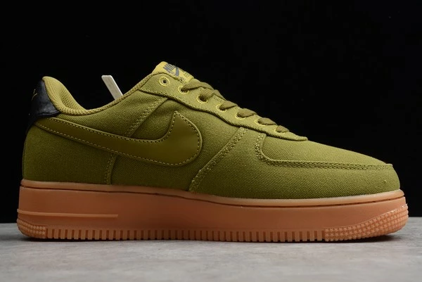 Nike Air Force 1 Low 07 Camper Green Gum Med Brown AQ0117 300