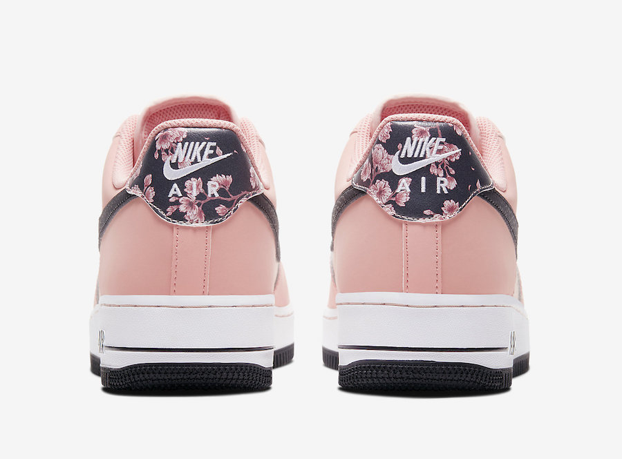 Nike Air Force 1 Low 07 Pink Quartz White Black Galactic Jade CU6649-100 - Image 4