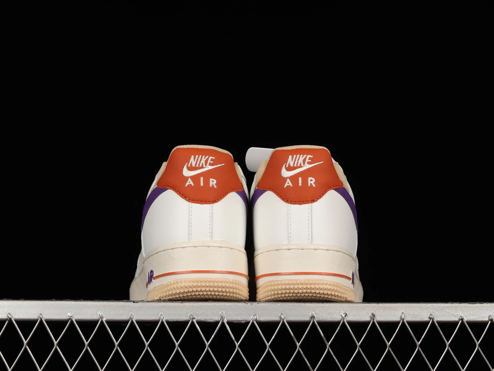 Nike Air Force 1 Low Beige Purple Orange White CW3388-205 - Image 3
