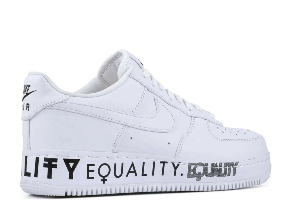 Nike Air Force 1 Low Cmft Equality White Black AQ2118-100 - Image 2