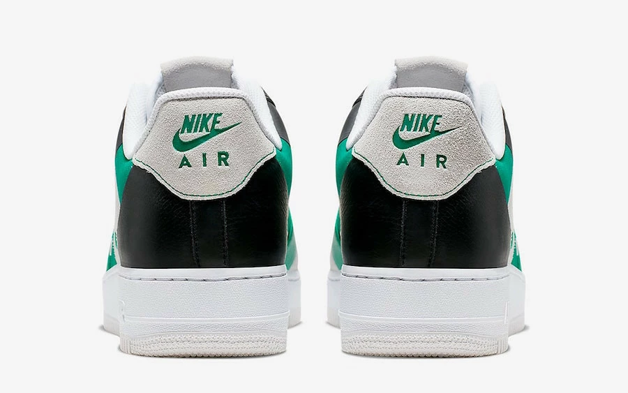 Nike Air Force 1 Low PRM Vast Grey Green White Black Shoes CI0065-100 - Image 3
