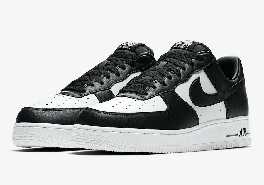 Nike Air Force 1 Low Panda White Black Sneakers Shoes AQ4134-601