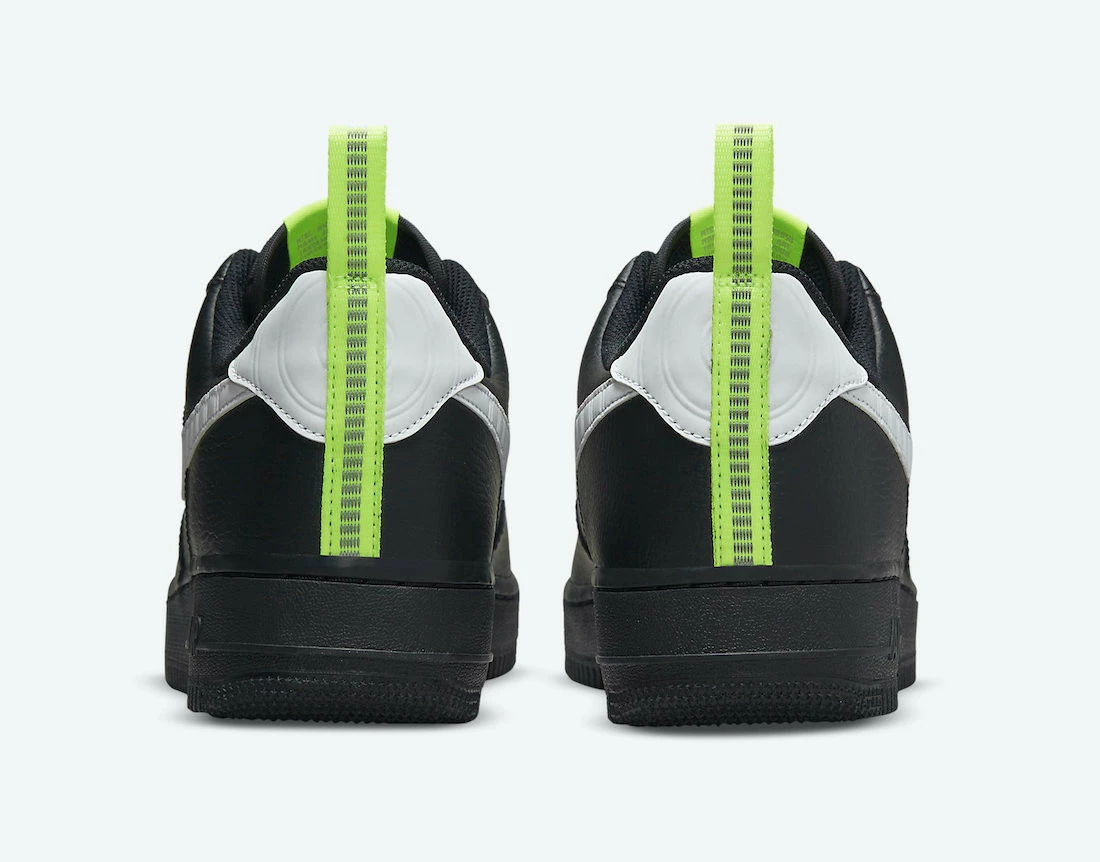 Nike Air Force 1 Low Pivot Point Black Volt Shoes DO6394-001 - Image 4