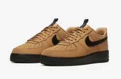 Nike Air Force 1 Low Wheat Black BQ4326-700
