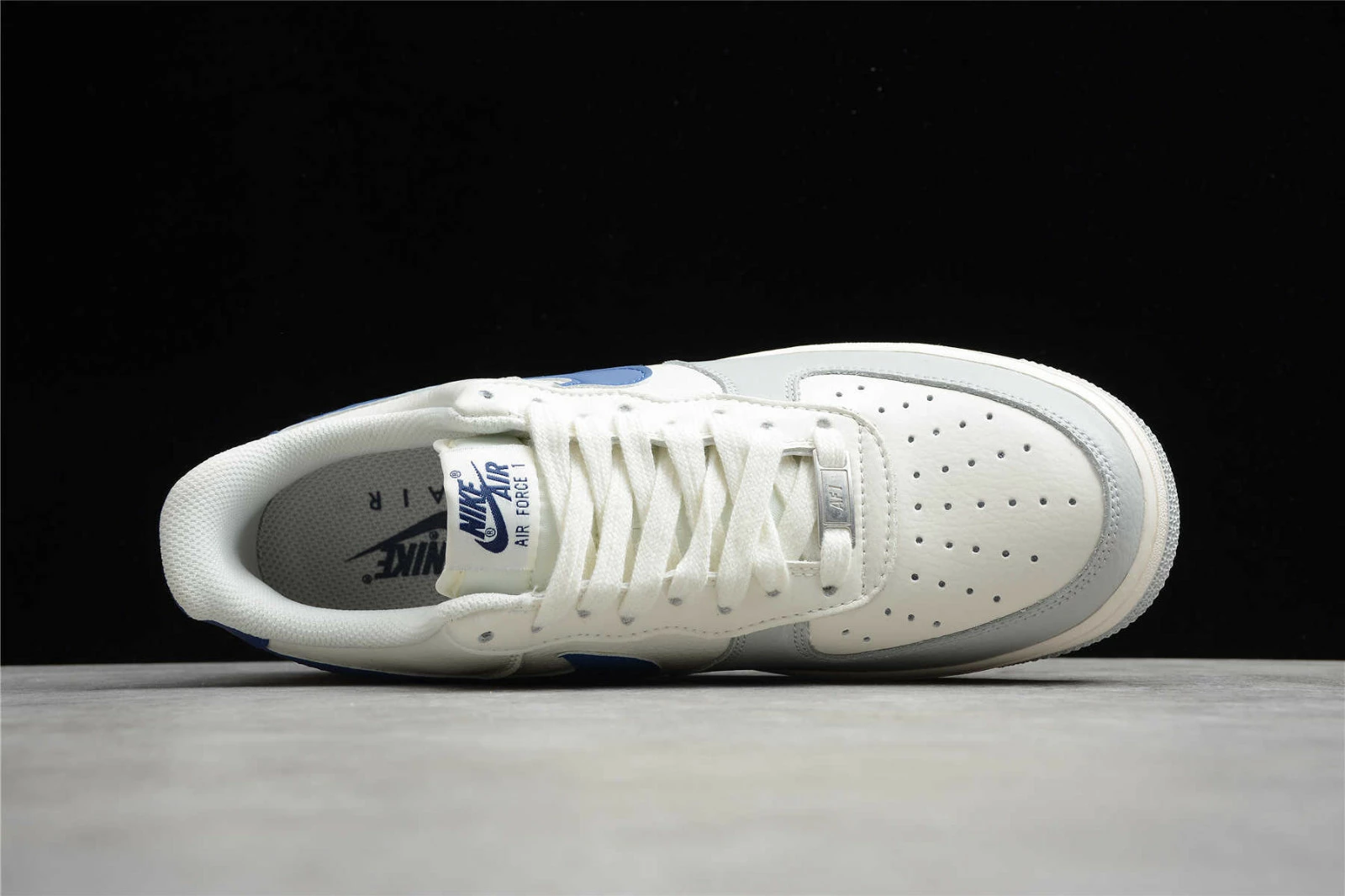 Nike Air Force 1 Low White Blue Grey Shoes CT5566-003 - Image 2