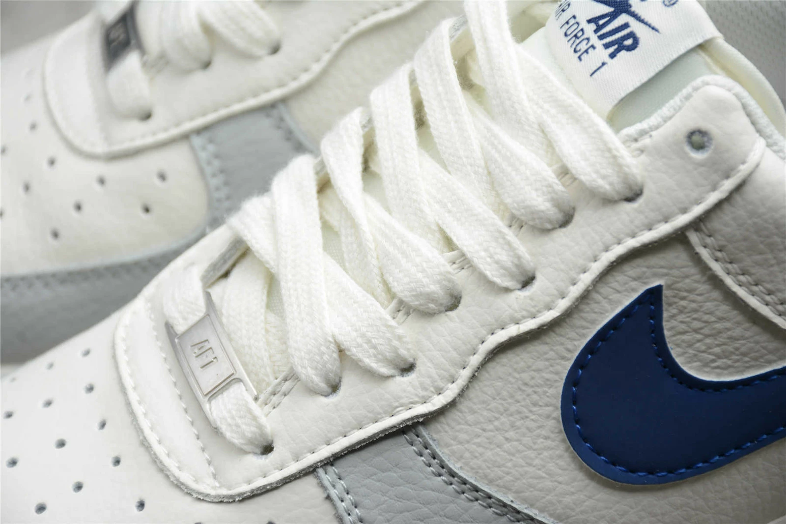 Nike Air Force 1 Low White Blue Grey Shoes CT5566-003 - Image 6