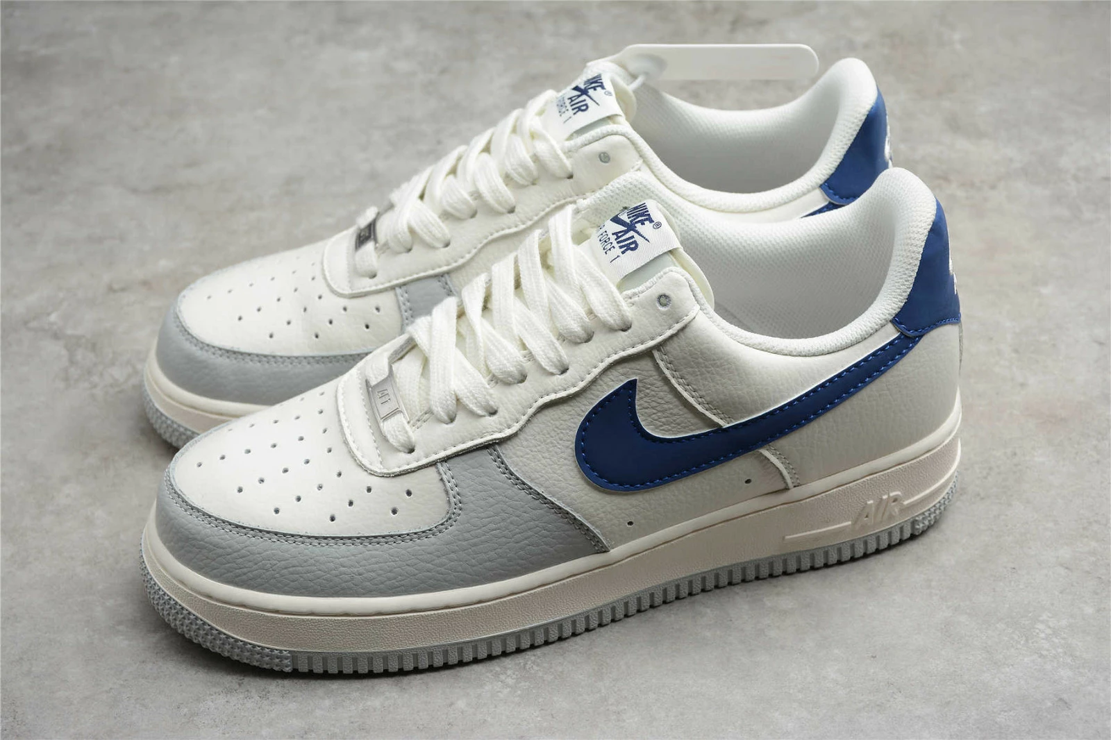 Nike Air Force 1 Low White Blue Grey Shoes CT5566-003 - Image 8
