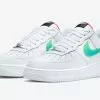 Nike Air Force 1 Low White Bright Crimson Laser Blue Black DJ5148-100