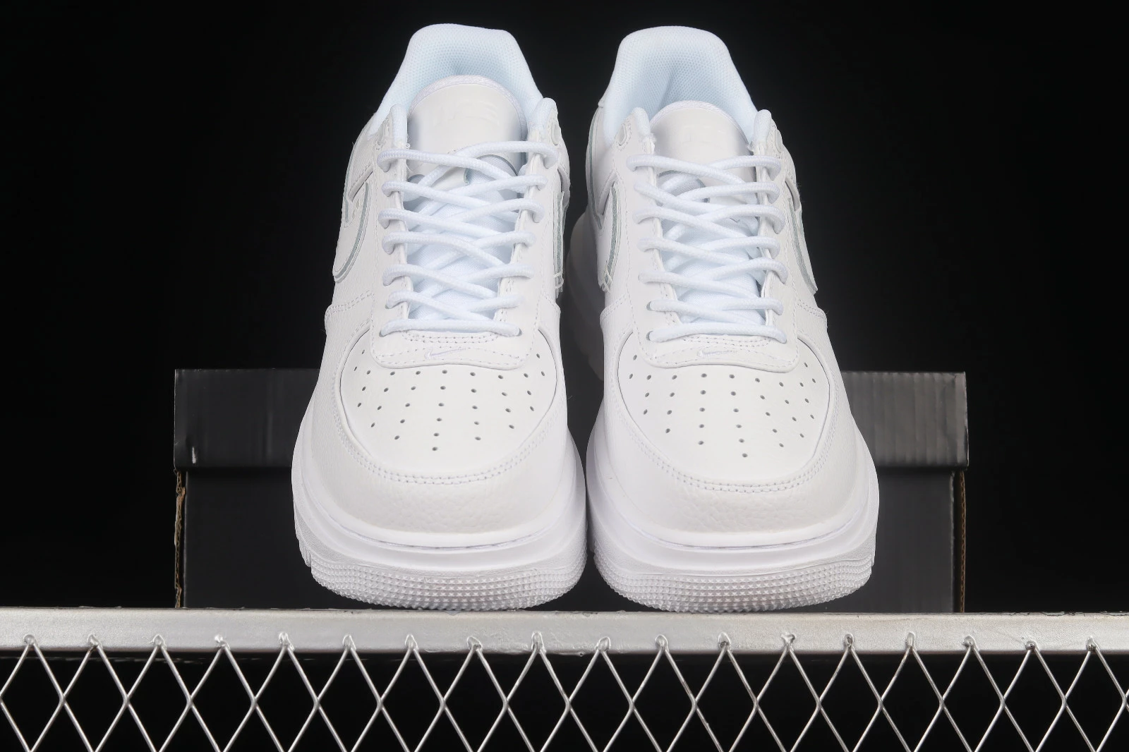 Nike Air Force 1 Luxe Triple White Summit White Shoes DB4109-201 - Image 2