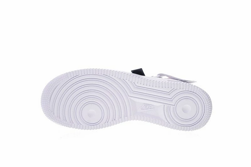 Nike Air Force 1 Mid Just Do It White Black Terra Orange Shoes AQ8650-100 - Image 3