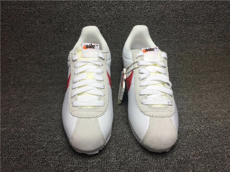 Nike Classic Cortez AW QS White Red Blue Running Shoes 847759-164 - Image 2