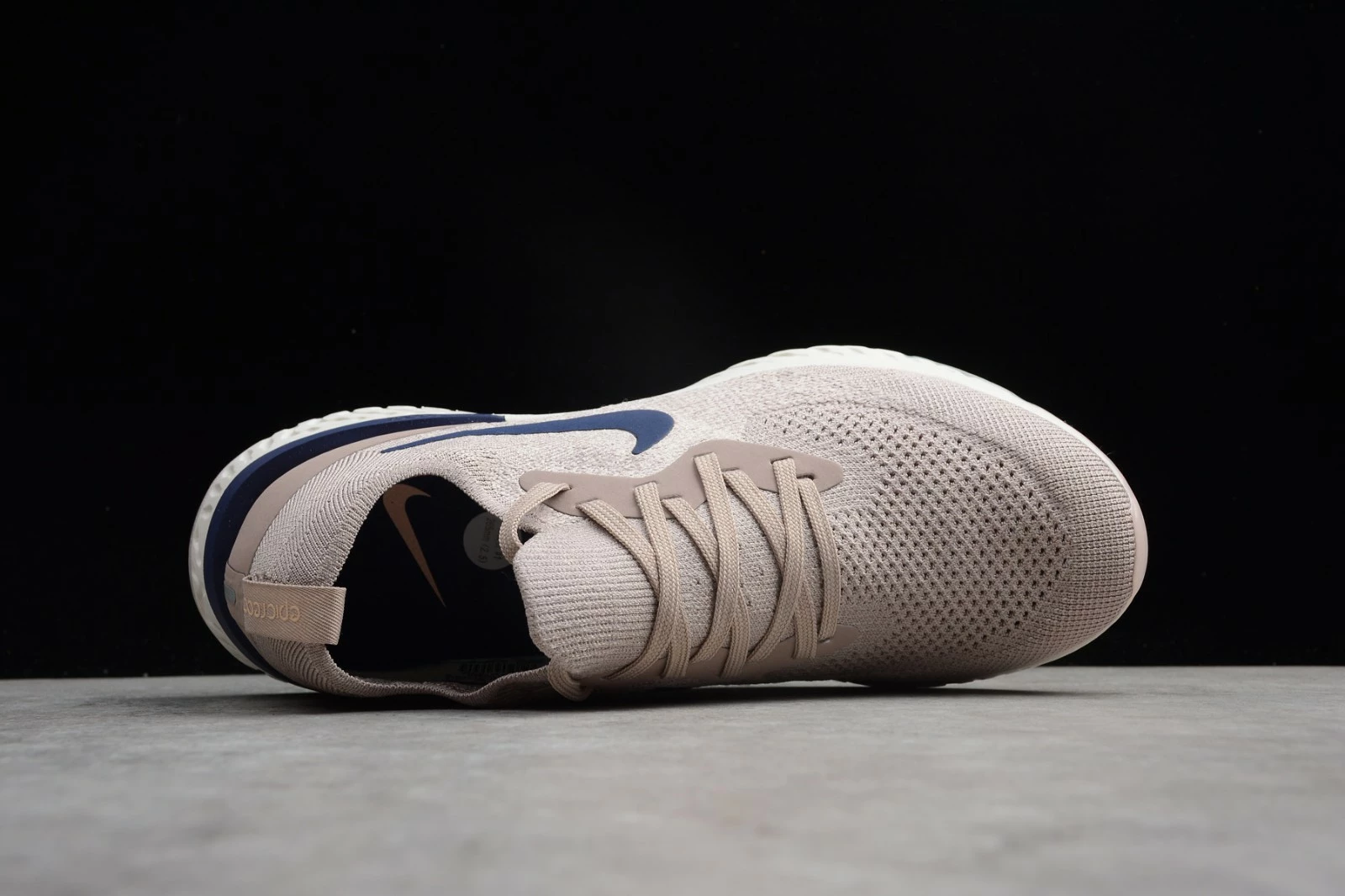 Nike Epic React Diffused Taupe Blue Void Running Shoes AQ0067 201 - Image 5