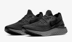 Nike Epic React Flyknit 2 Black Anthracite Gunsmoke BQ8927-001