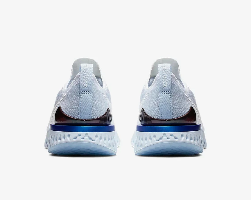 Nike Epic React Flyknit 2 Blue Tint White Black Shoes CJ5930-114 - Image 3
