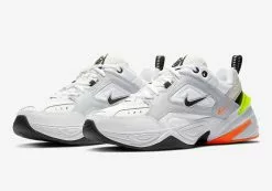 Nike M2K Tekno Pure Platinum Volt Orange AV4789-004