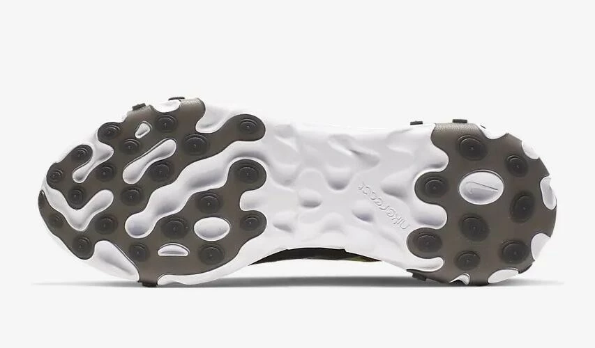 Nike React Element 87 Medium Olive Black Volt Bright Crimson CJ4988-200 - Image 5