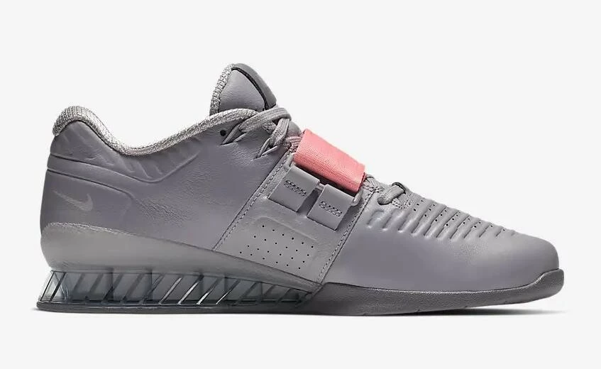 Nike Romaleos 3 XD Pink Tint Gunsmoke Atmosphere Grey AO7987-002 - Image 2