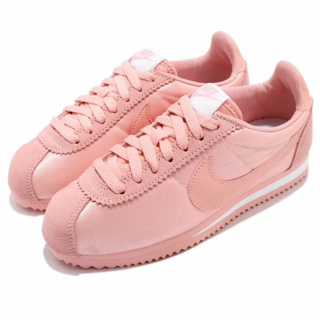 Nike WMNS Classic Cortez Nylon Coral Stardust White 749864-606 - Image 7