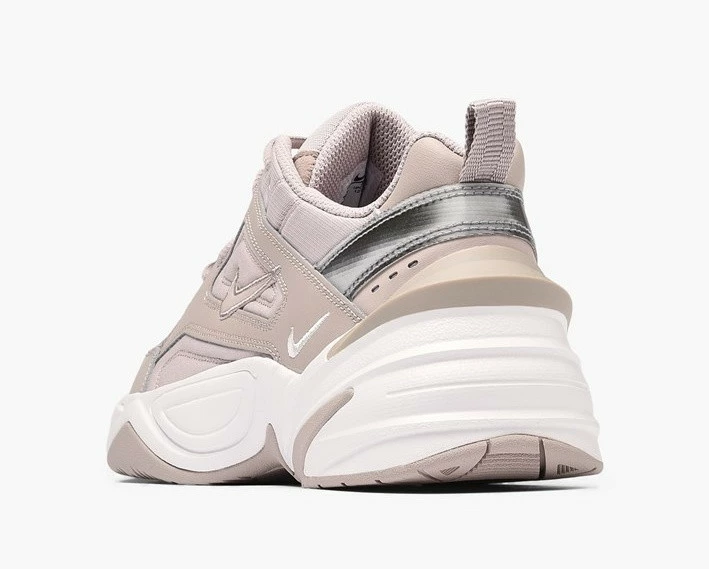Nike Wmns M2K Tekno Grey White Pink Running Shoes AO3108-203 - Image 3