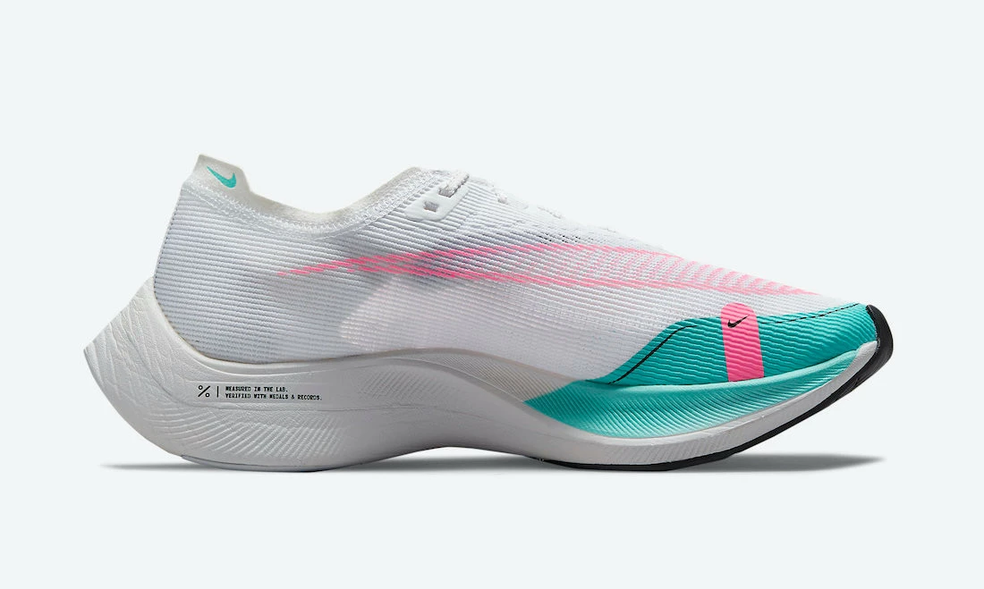 Nike ZoomX VaporFly NEXT% 2 Watermelon White Green Pink CU4111-101 - Image 2