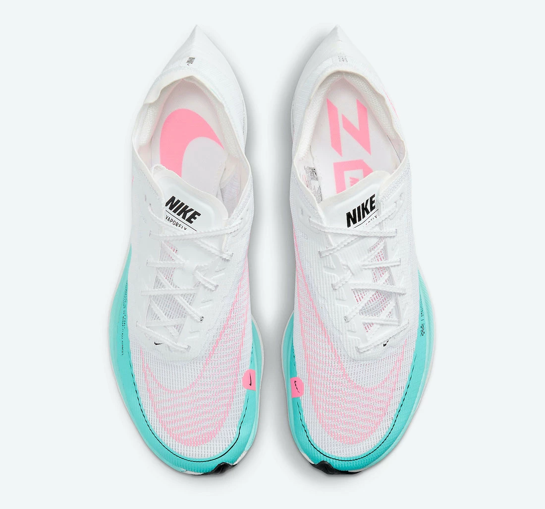 Nike ZoomX VaporFly NEXT% 2 Watermelon White Green Pink CU4111-101 - Image 3